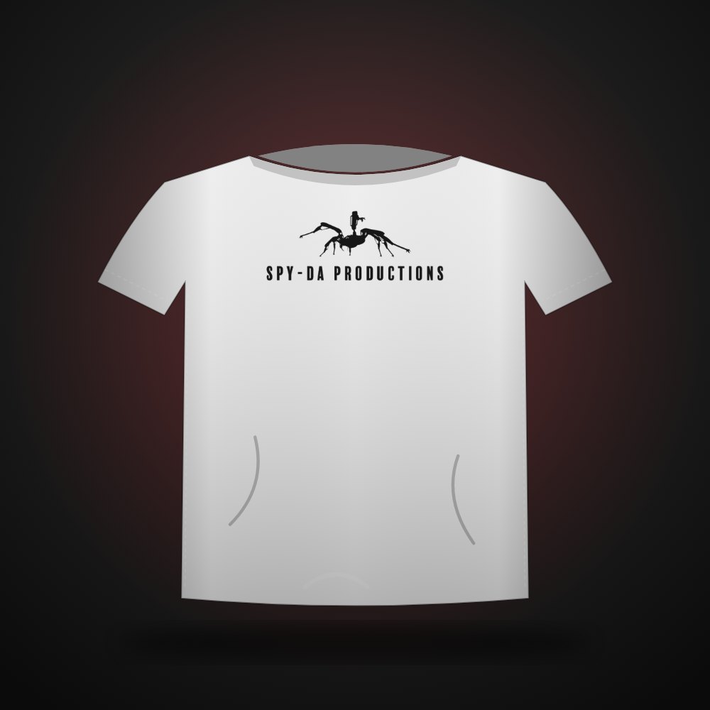 Spy-da Productions logo t-shirt