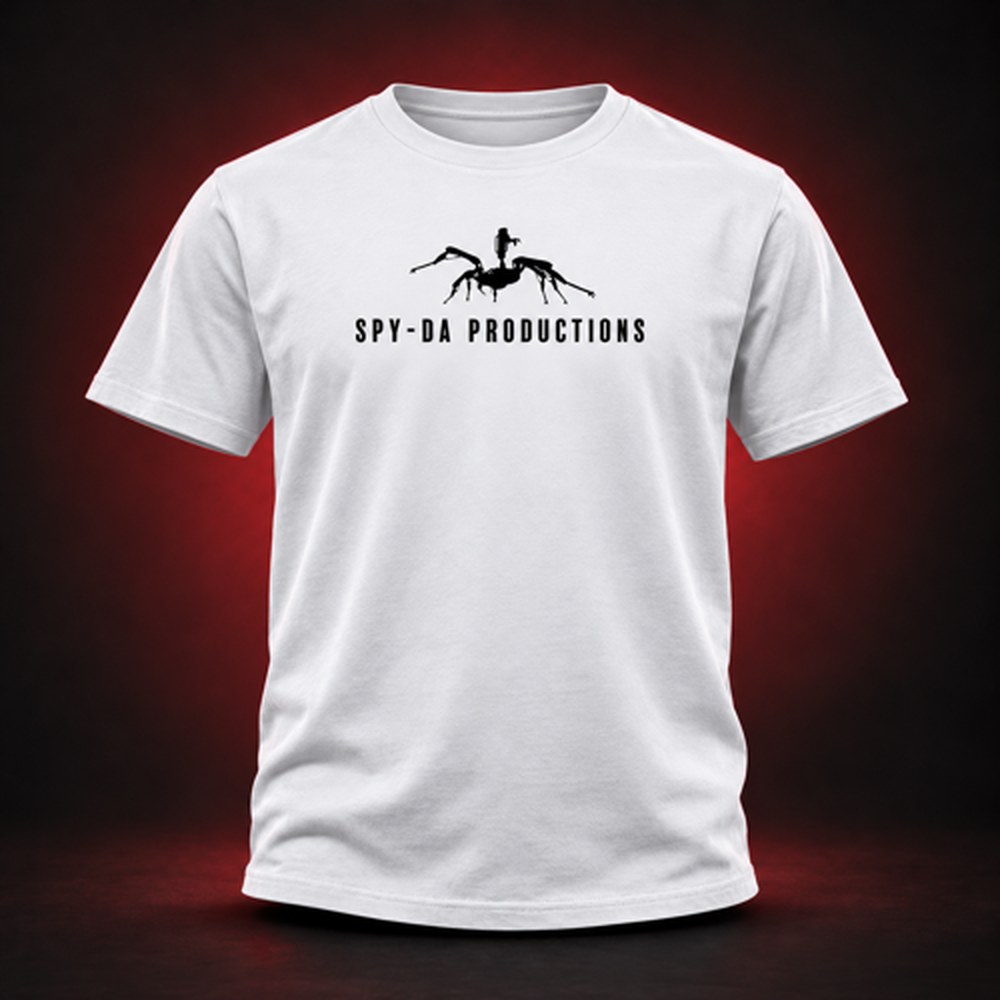 Spy-da Productions logo t-shirt
