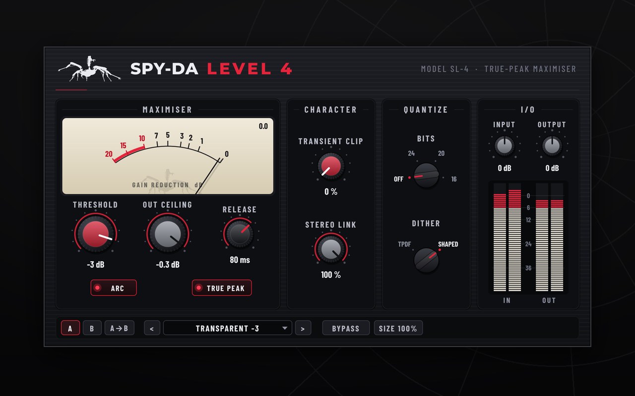 Spy-da Level 4 plugin interface